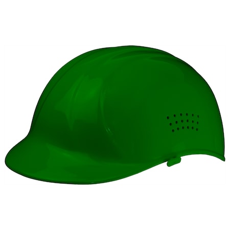 67BCT Bump Cap With Tabs, Pinlock, Green